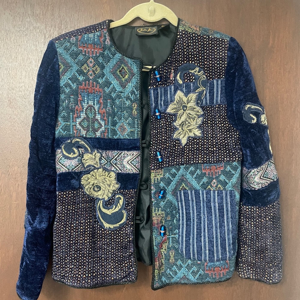Gorgeous Patchwork Embroidered Jacket